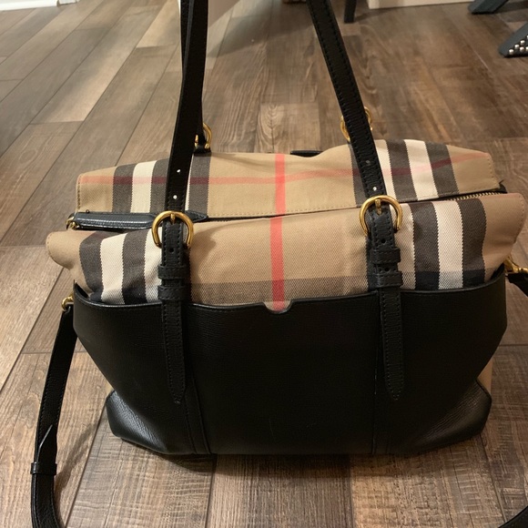 burberry mason diaper bag